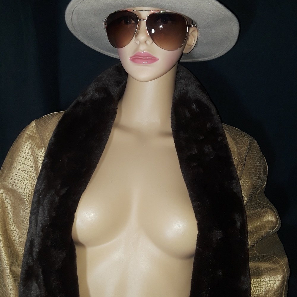 Gold Vintage Long Coat